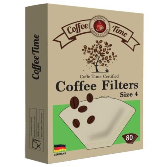 Coffee Time No: 4 Filtrekahve Kağıdı 80li