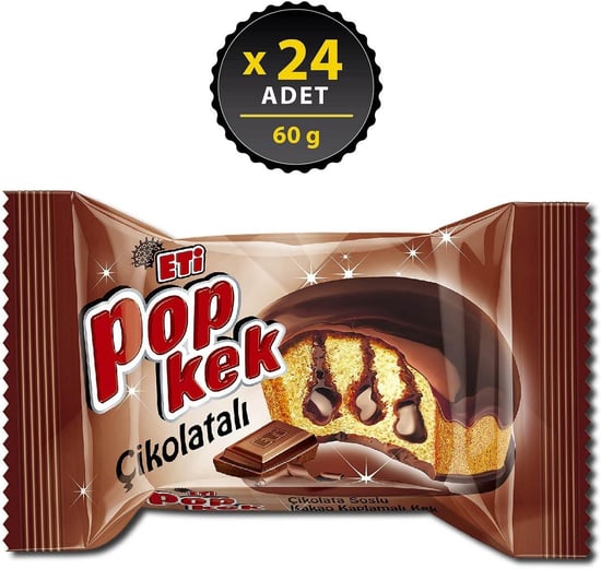 Eti Popkek Çikolatalı Kek 60 G