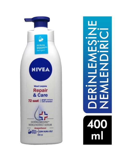 Nivea Vücut Losyonu 400 Ml Repair & Care Çok Kuru Ciltler İçin