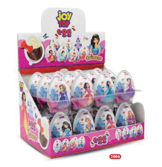 Bonart Joytop Prenses Oyuncaklı Yumurta 20 Gr (büyük Boy)