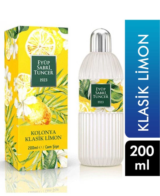 Eyüp Sabri Tuncer Kolonya 200 Ml Cam Klasik Limon