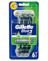 Gillette Blue3 Sensitive Kullan At Tıraş Bıçağı 6'lı Poşet