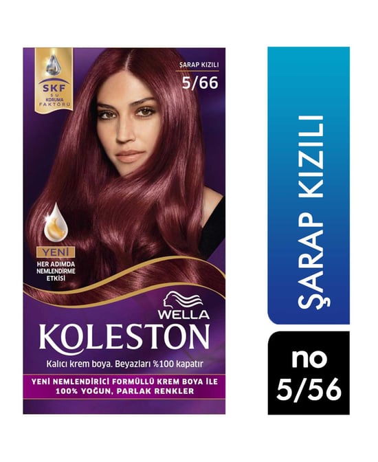 Koleston Saç Boyası no 5/66 Şarap Kızılı