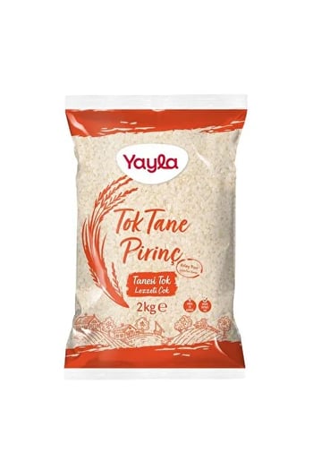 Yayla 2 Kg Tok Tane Pirinç