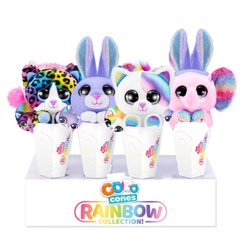Karışık Coco Cones Gökkuşağı Peluş S1 9631sq1