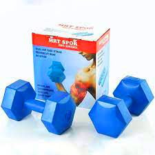 Mrt Spor ( 7kg ) Plastik Köşeli Dambıl ( 2pcs )