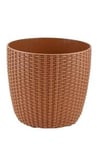 Hak 3 No Rattan Saksı Naturel 5,6 Litre
