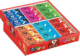 7 Stick Bubble Gum Şekerli Sakız 14,5gr 6x24lü