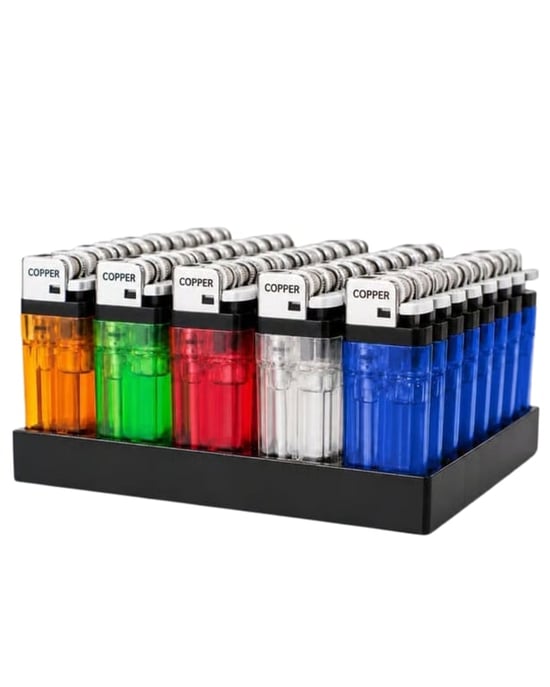 Copper Taşlı Çakmak 50 Adet
