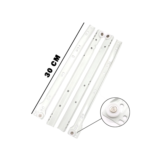 Flore Ersa Er-391 ( 30cm ) ( 2pcs Takım ) Çekmece Rayı