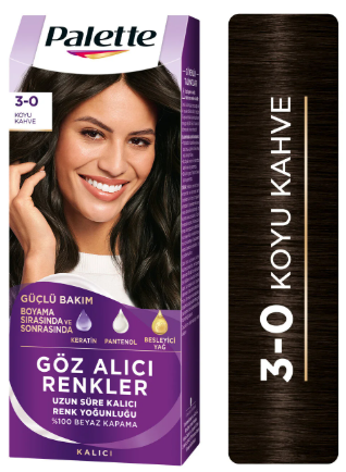 Palette İcc 3-0 Koyu Kahve 50 Ml