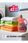 Arex Renkliler için Sıvı Çamaşır Deterjanı 42 Yıkama 2520 Ml