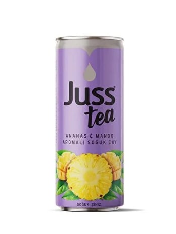 Juss Tea Soğuk Çay 250ml Mango-ananas