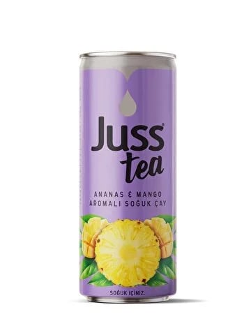 Juss Tea Soğuk Çay 250ml Mango-ananas
