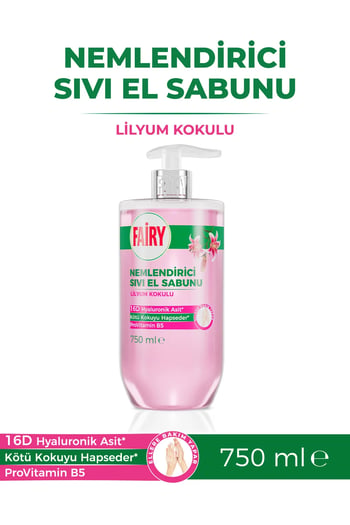 Fairy Sıvı Sabun  Lilyum Pompalı 750 Ml