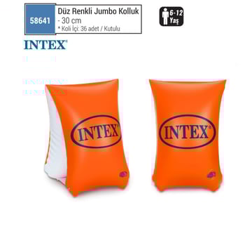 Intex 58641 Düz Renkli Jumbo Kolluk 30 Cm