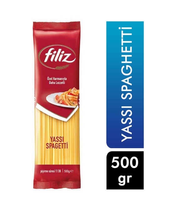 Filiz Makarna 500 Gr Yassı Spaghetti