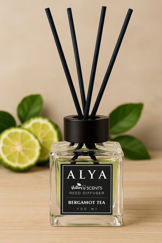 Nature's Scents Bergamot Tea Bambu Çubuklu Oda Kokusu- Bergamotlu Çay Kokusu