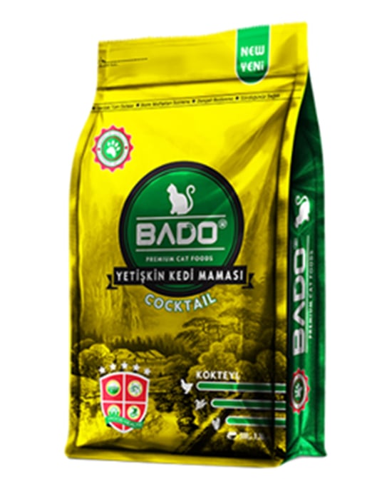BADO 500 GR KEDİ MAMASI KOKTEYL *12