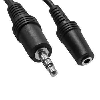 3.5 Mm Stereo Erkek/dişi 5 Metre Uzatma Kablo