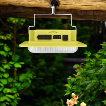 Minihome Şarjlı Solar Kamp Lambası Powerbank Özellikli