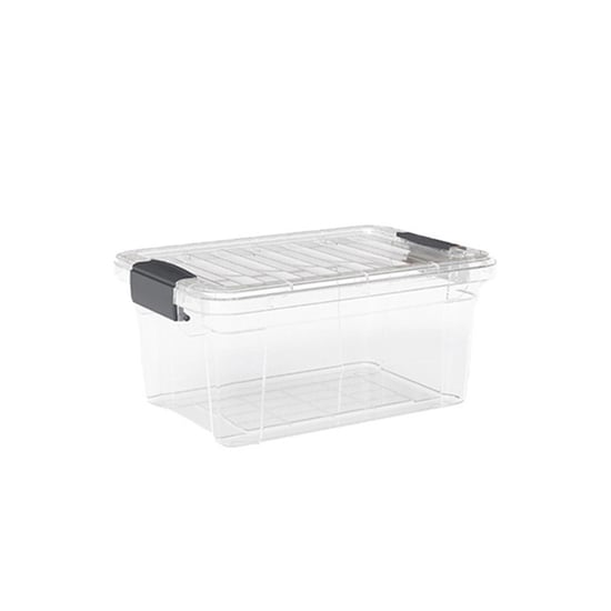 Dünya Dp-33116-102 ( 34lt ) ( Şeffaf ) Çok Amaçlı Saklama Kutusu & Organizer ( Kilitli Kapak ) ( 361x526x236mm )