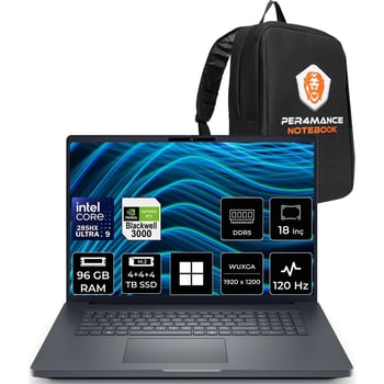 Dell Pro Max 18 Plus Core Ultra 9 285hx Rtx Pro 3000 Blackwell 12gb 96gb Ram 12tb Ssd 18" Qhd+ 120hz
