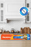 Macromax Alüminyum Folyo 10 Metre Ekstra Dayanıklı Isıyı Koruyan ve Eşit Dağıtan Yapı