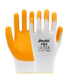 Beybi İşçi Eldiveni Pn7 Polyester Örme Nitril 10 Beden Sarı