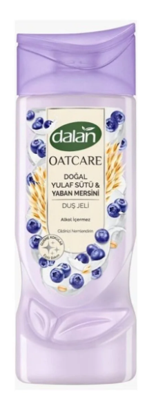 Dalan Duş Jeli Oatcare Yulaf Sütü ve Yaban Mersini 450 Ml