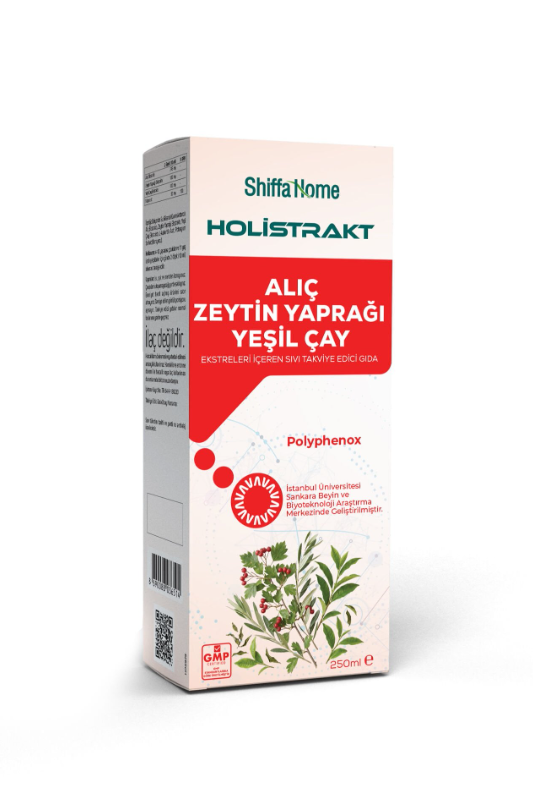 HOLİSTRAKT - Alıç, Zeytinyaprağı ve Yeşilçay İçeren Sıvı Ekstrakt 250 ML
