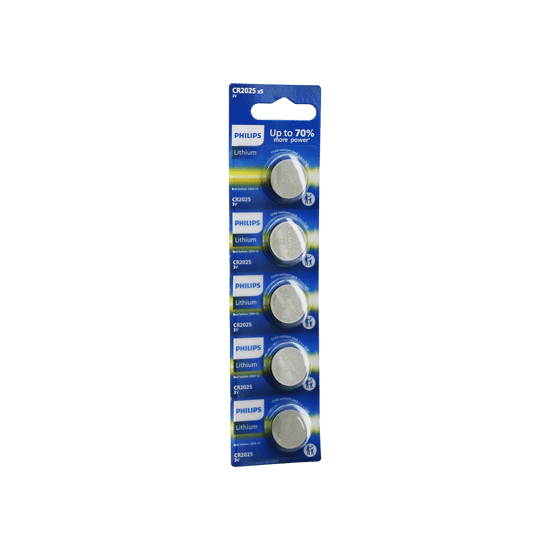 Philips Lithium Cr-2025 ( Para Pil ) ( 3v ) ( 5li Kart )