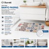 Barotti Dmr-10028 ( Dikdörtgen ) ( Desenli ) ( 70 X 34 Cm ) ( Su Emici & Sihirli ) Kaydırmaz Banyo & Küvet Paspas