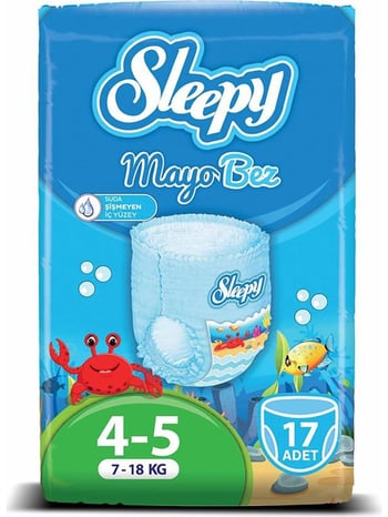 Sleepy Mayo Külot Bez 5 Beden Junior 17 Adet 7-18 Kg