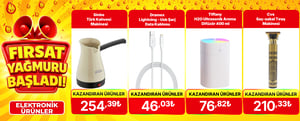 Elektronik Ürünlerde Dev Fırsatlar! kampanya resmi