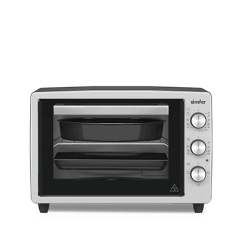 3426 İnox Gri 34 Lt Statik Mini/midi Fırın - 4 Fonksiyon, Programlanabilir Pişirme & Isı Kontrol