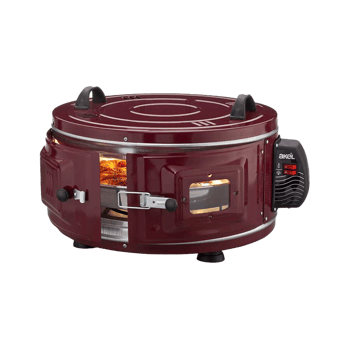 Akel Af-007b Ekonomik Gross Yuvarlak Davul Fırın ( 1300w & 53cm ) ( Alüminyum Tepsi ) ( Ön Gözetleme Camı )