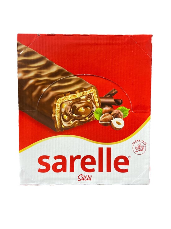 Sarelle Sütlü Gofret 33 gr X 20'li Paket