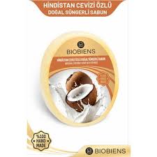 Biobiens Süngerli̇ Sabun 130gr Hi̇ndi̇stan Cevi̇zi̇ Özl