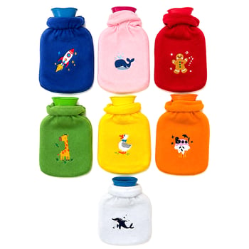 Bella House Kids Cute K-8441 ( 500ml & Çocuk ) ( Polarlı ) Sıcak Su Torbası