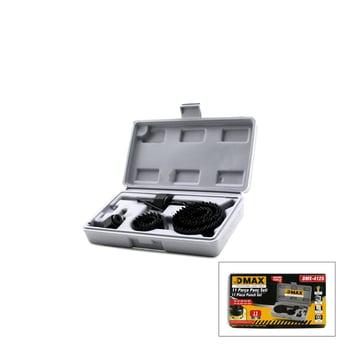 Dmax Dmx-4125 ( 11in1 ) Buat Açma Panç Seti ( Metal & Ahşap & Pvc & Alçıpan & Pls. ) ( 19-22-29-32-38-44-51-64mm )