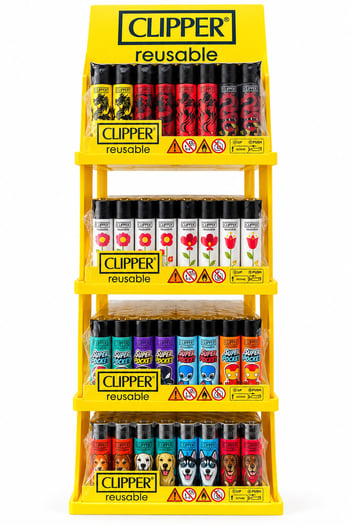 Clıpper Pocket Çakmak Standlı Karma