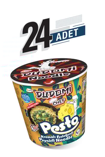 24’lü Pesto Noodle Bardak 24x80 Gr