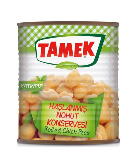 Tamek Haşlanmış Nohut 800 Gr