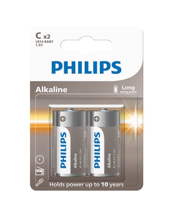 Philips Alkalin C Boy Pil Lr14a2b/10