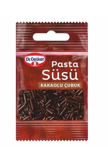 Dr. Oetker Dekor Pasta Susu Kakaolu Cubuk 10gr