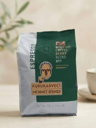 Kurukahveci Mehmet Efendi Çekirdek Espresso 250gr