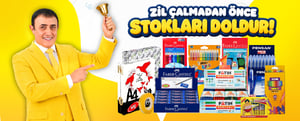 Zil Çalmadan Önce Stokları Doldur! kampanya resmi