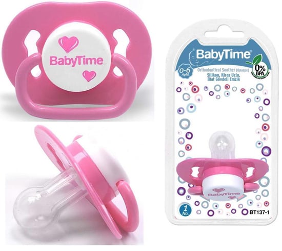 Babytime Emzik Kiraz Uçlu Mat Gövde No:1-137