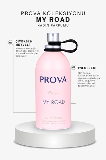 Prova My Road Edp Meyveli Çiçeksi Kadın Parfüm 120 Ml